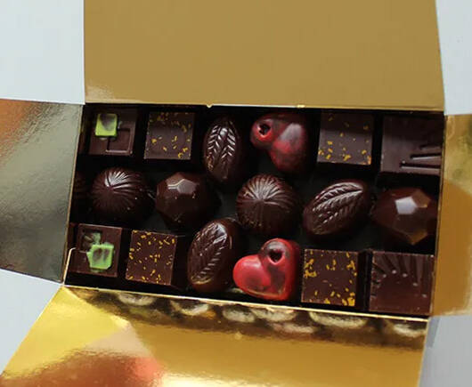 Ballotin de 500g de chocolat noir