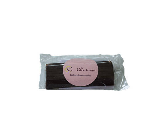 barre praliner chocolat noir